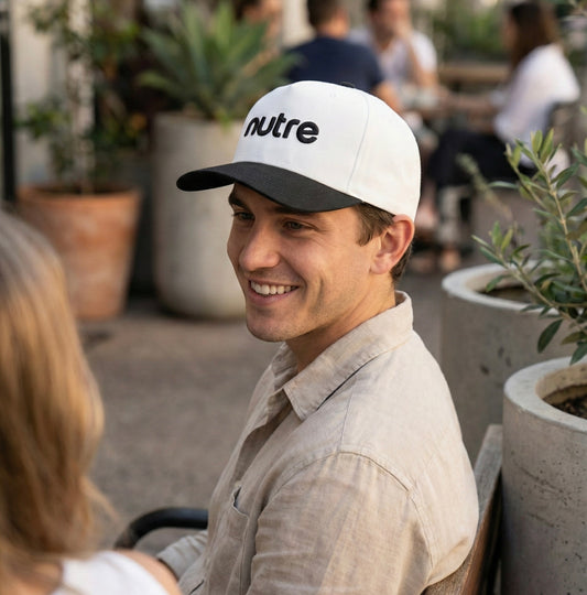 Two-Tone "Black and White" Cap